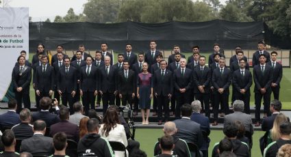 Sheinbaum abandera a México y le desea éxito a tres días de inaugurar el Mundial: "Que viva la Selección"