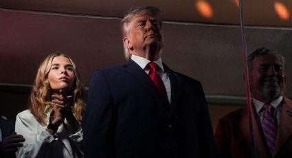 Trump es abucheado al aparecer en las pantallas gigantes durante la ceremonia del himno en el Juego 3 de las Finales de la NBA