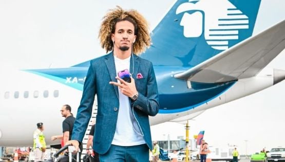 Selección de Túnez llega a Monterrey sin gran revuelo; los recibe un aficionado de su país al que no dejaron pasar al hotel