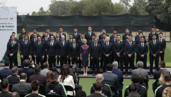 Sheinbaum abandera a México y le desea éxito a tres días de inaugurar el Mundial: "Que viva la Selección"