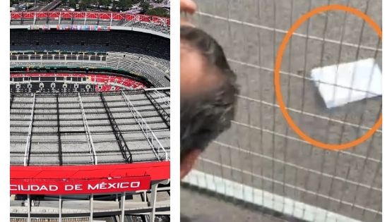 Impiden acceso a dueños de palcos del Estadio Azteca: dejan notificación por debajo de la puerta al ser ignorados por la administración