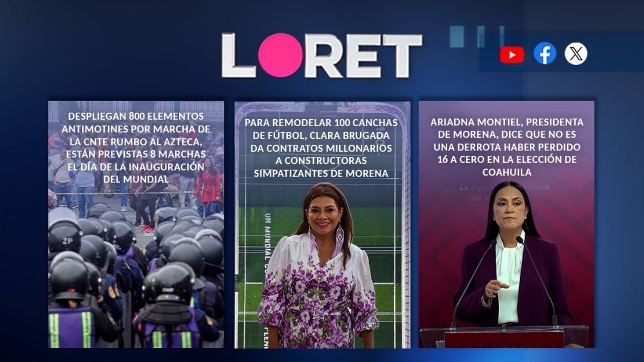 Loret en Latinus: 9 de junio