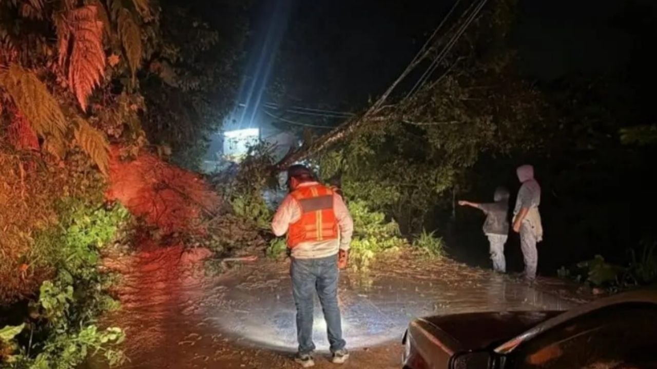 Lluvias provocan derrumbes, inundaciones y daños en varios m