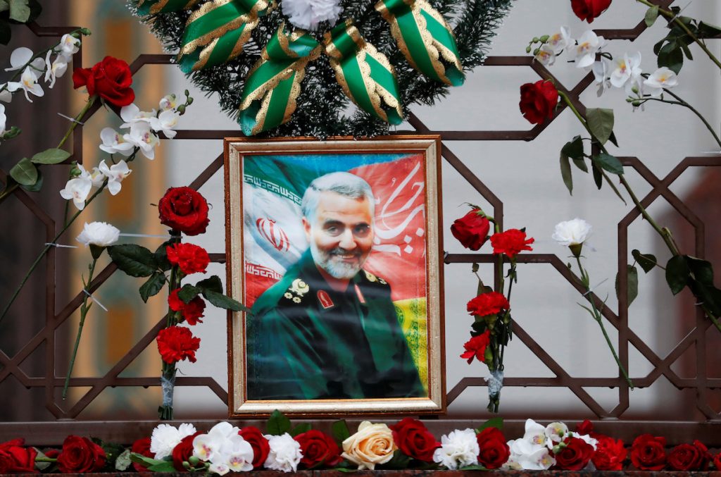 Muerte del General iraní Soleimani. Reuters