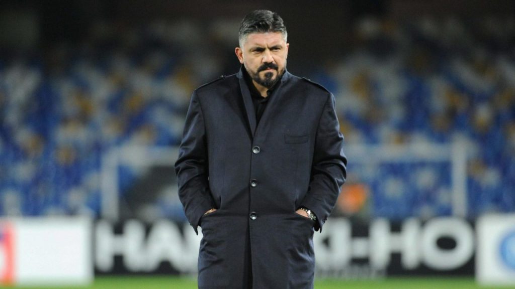 Gennaro Gattuso, técnico del Napoli