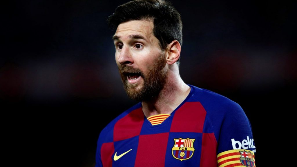 Lionel Messi, en acción con el Barcelona. (Foto: EFE)