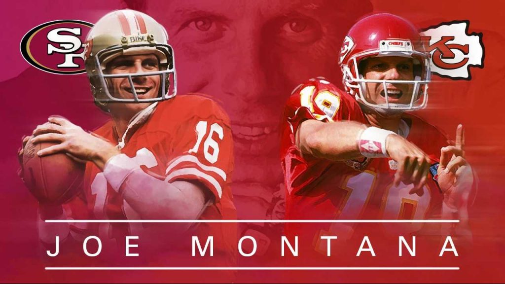 Joe Montana, leyenda de 49ers y Chiefs
