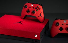 Consola de Xbox One X edición especial dedicada a Michael Jordan